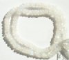 16 inch strand of 3x5mm Faceted Moonstone Rondelle Beads